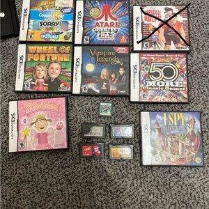 Choice of Nintendo DS Games and Gameboy Games-Negotiable